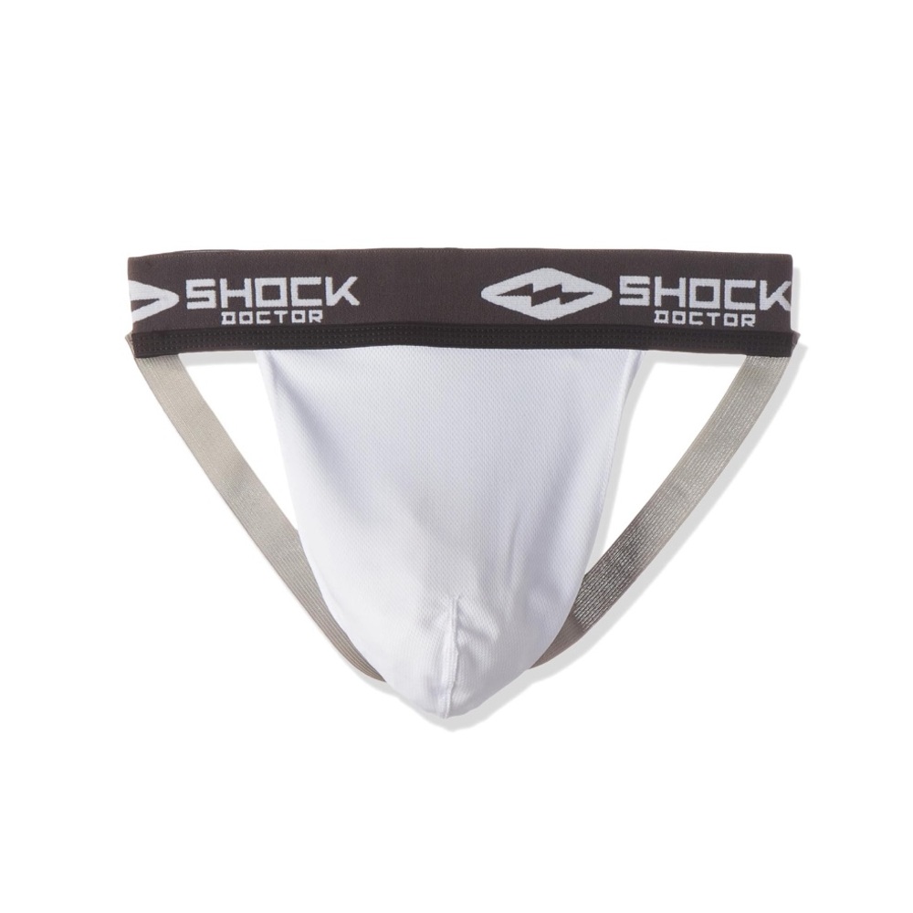 Shock Doctor Jockstrap with Cup - Men’s Large